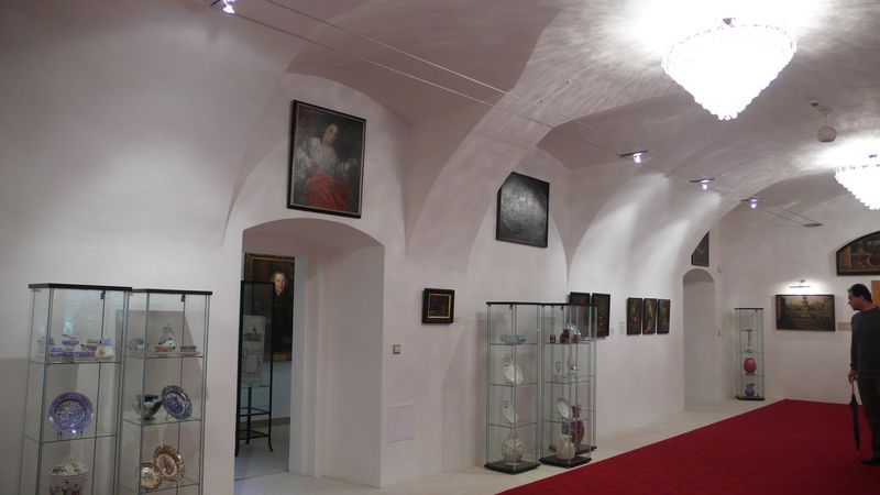 Interiér Dubnického múzea - Kaštieľ