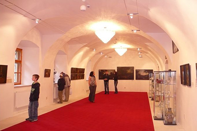 Interiér Dubnického múzea - Kaštieľ
