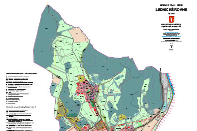 Územný plán obce Lednické Rovne